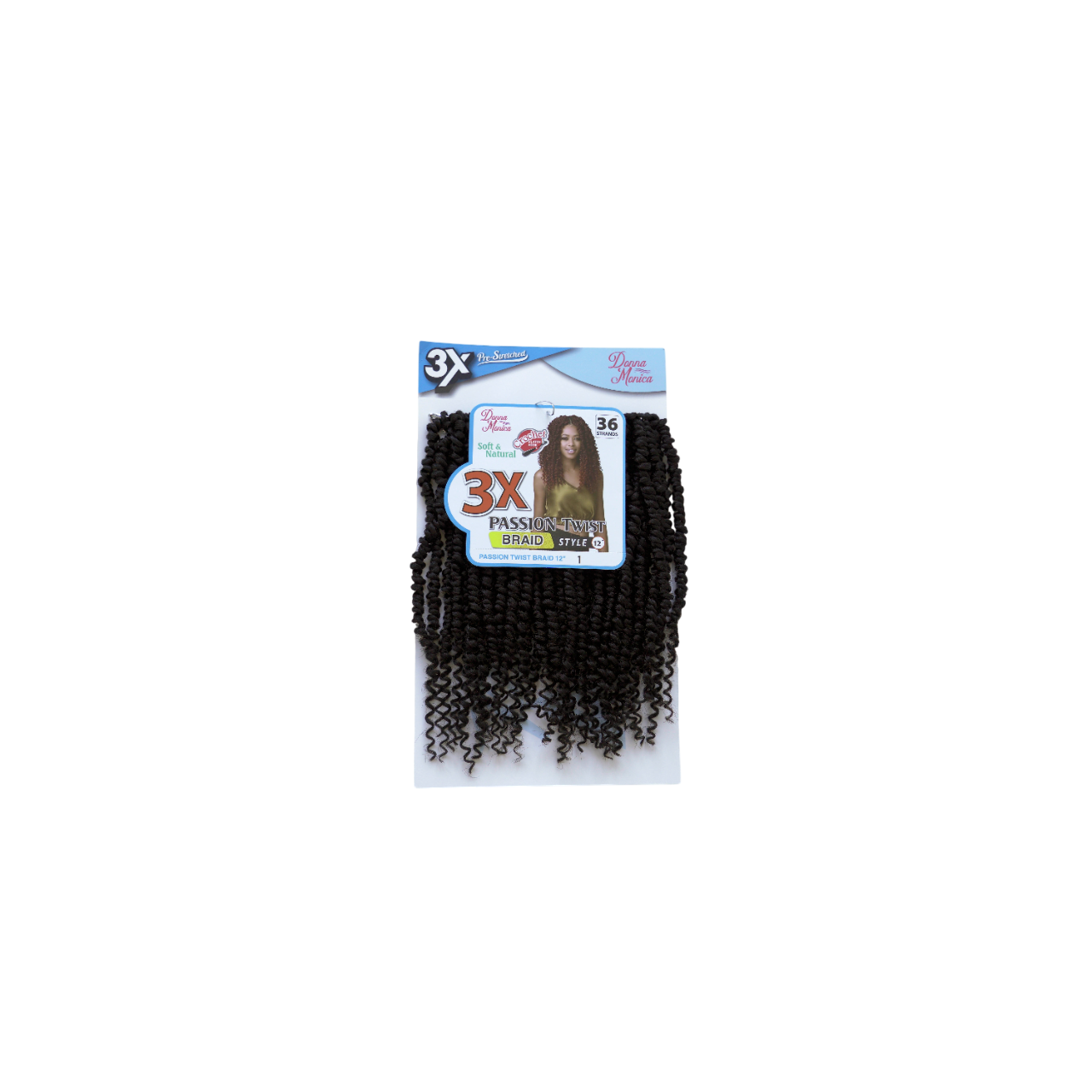 D.M PASSION TWIST BRAID 12'' 3X N1